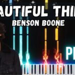 Beautiful Things piano tutorial– Benson Boone