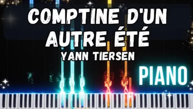 Comptine d’un autre été, l’après-midi - Yann Tiersen Piano Tutorial