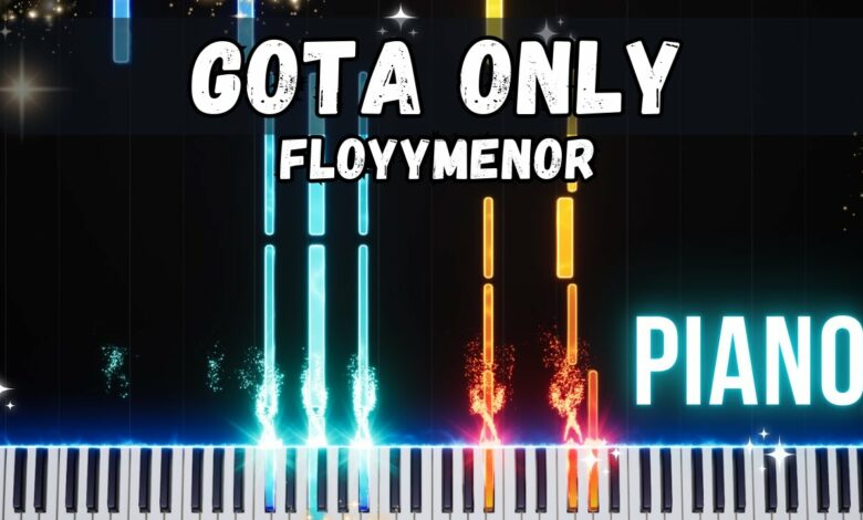 Gata Only Piano Tutorial & Sheet Music FloyyMenor