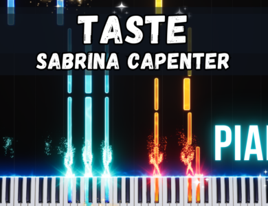 Taste - Sabrina Carpenter Piano Tutorial & Sheet Music