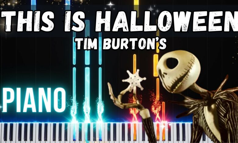 This is Halloween - Piano Tutorial